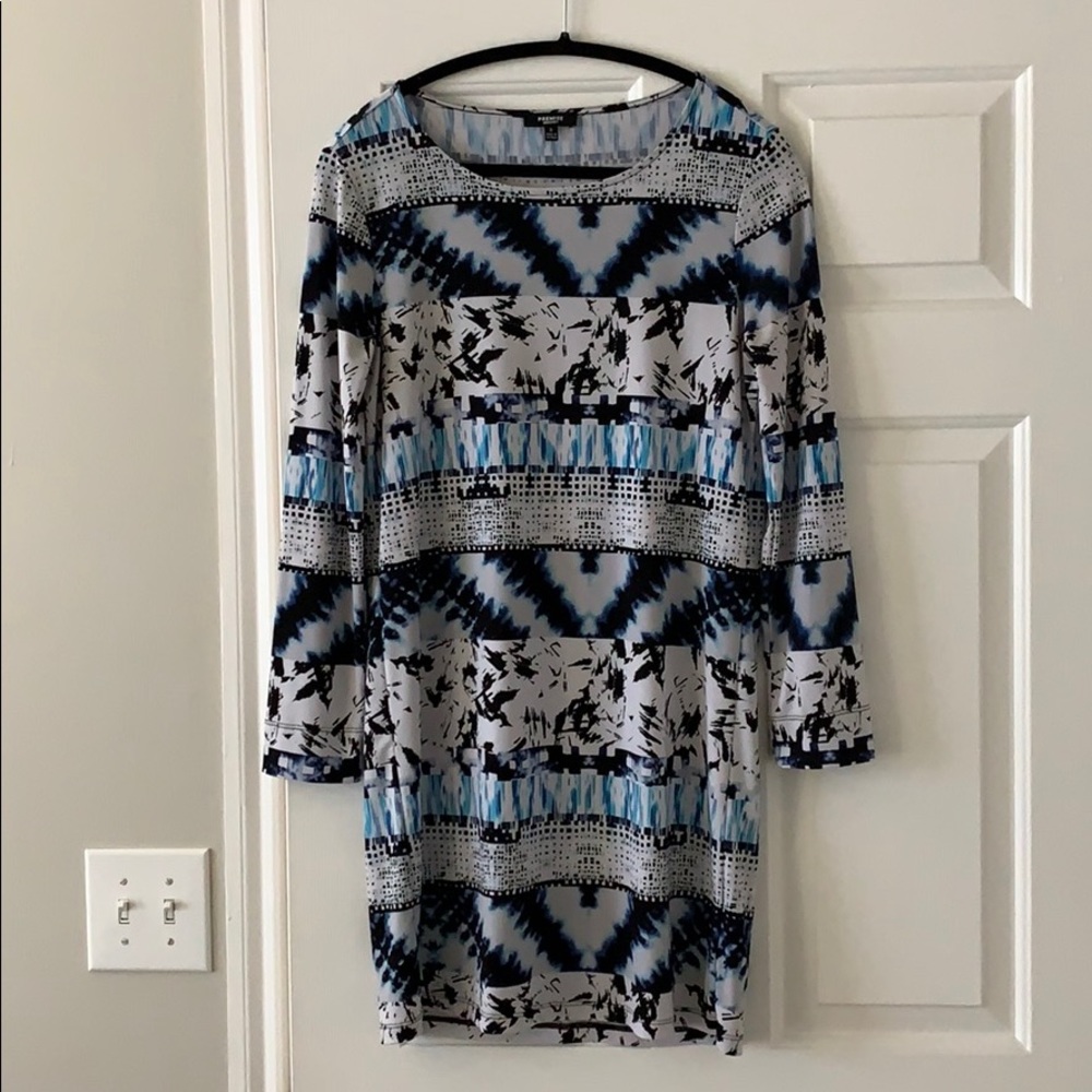 Long sleeve work dress